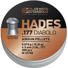 Diabolky JSB Hades 4,5 mm 500 ks