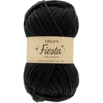 Drops Fiesta UNI 10 čierna