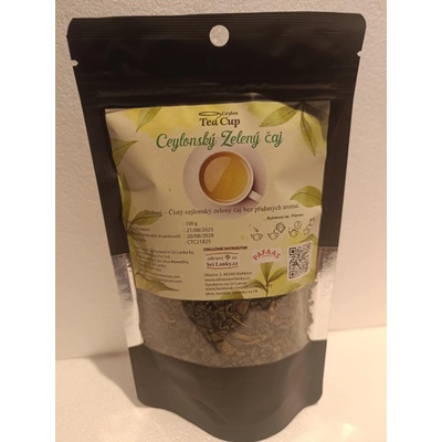 Tet a Tea Green Tea zelený čaj sypaný čaj 100 g