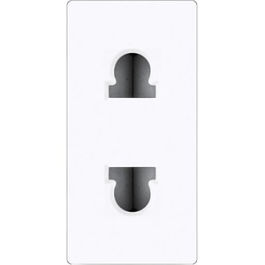 ELMARK Element КОНТАКТ 1/2, БЯЛ (195m1m2ps/wh)