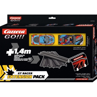 Carrera Rozširujúci set GO s rovinkami a autami GT
