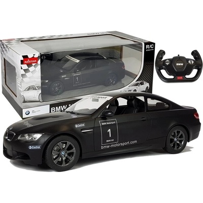 Rastar R/C Auto BMW M3 čierne na Diaľkové Ovládanie 1:14