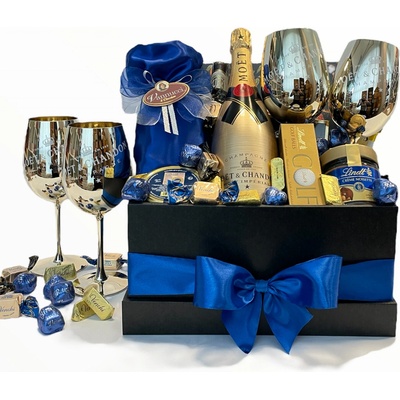 Darčekový kôš Royal moet gold box