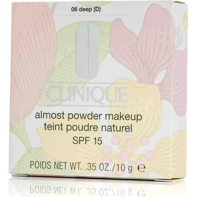 Clinique Kompaktný púdrový mejkap Almost Powder SPF15 Powder Make-Up 06 Deep 10 g