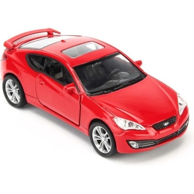 Welly Hyundai Genesis Coupe red code 43628 modely aut 1:34