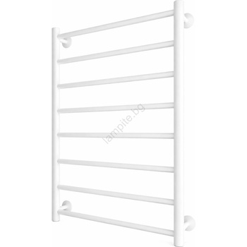 Mario Radiators Радиатор за баня тип стълба INOX FLAT 163W/230V 77x53 cm неръждаема стомана/бял (MR0112)
