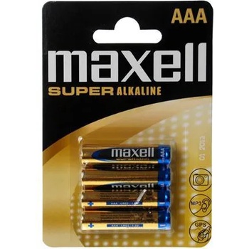 Image 1 of Maxell Супералкална батерия maxell lr-03 xl /4 бр. в опаковка/ 1.5v (ml-ba-lr-03-xl)