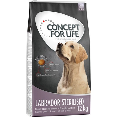 Concept for Life Labrador Sterilised 2 x 12 kg