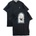 LAKOR Мъжка тениска LAKOR Back Flipping T-Shirt - Moonless Night (216-7670-0113)