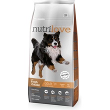 Nutrilove Adult Large Breeds s čerstvým kuřecím 12 kg