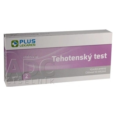 Plus Lékárna těhotenský test 2 ks