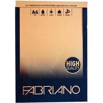 Fabriano Копирен картон, A4, 160 g/m2, кайсия, 50 листа