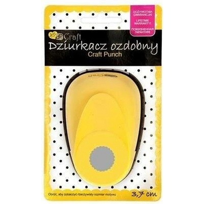 dpCraft Dekorační děrovačka 3,7cm – krajkové kolečko (JCDZ-115-109)