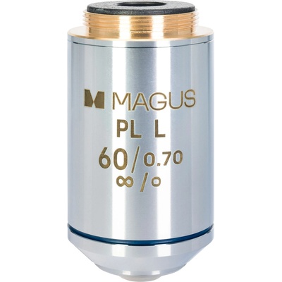 MAGUS Обектив MAGUS 60PLL 60х/0, 70 Plan L WD 2, 08 mm (83464)
