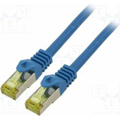 Goobay 69384 Patch S/FTP Kat: 6a RJ45 vidlice z obou stran Cu