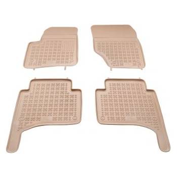 Image 1 of Гумени стелки за VW Touareg I / Porsche Cayenne I (2002-2010) - тип леген бежови