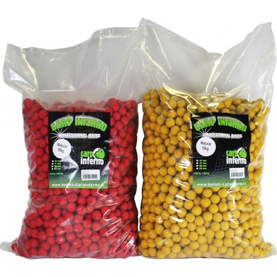 Carp Inferno Boilies Natural žluté 10 kg 20 mm