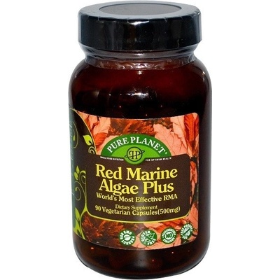 Pure Planet Červené morské riasy 500 mg 90 kapsúl