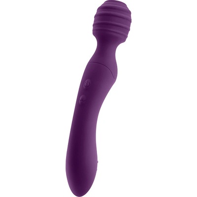 S Pleasures Premium Duo Wand Fialová