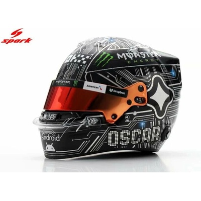SPARK Model přilby Oscar Piastri USA GP F1 2025 1:5