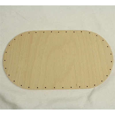 překližka tl.4 mm ovál 30x16 cm s otvory 22P3016V
