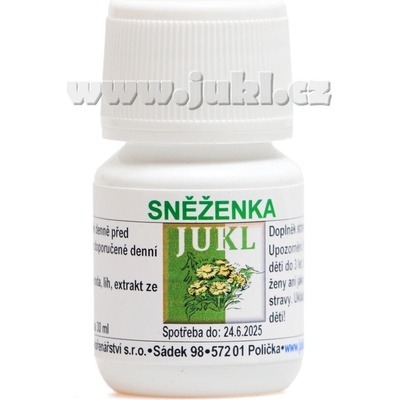 JUKL tinktura SNĚŽENKA 30 ml