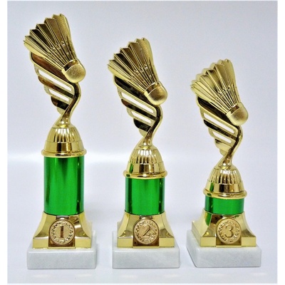 VIZINGR Badminton trofeje 31-P434.01 31-P434.01/24 cm