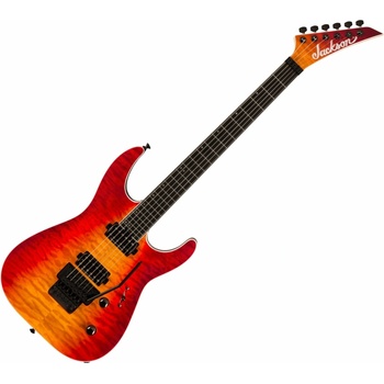 Jackson Pro Plus Series Dinky DKAQ EB Firestorm Електрическа китара