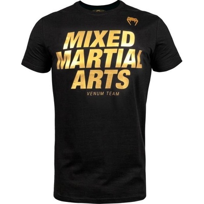 Venum pánské tričko Boxing VT Black/Gold