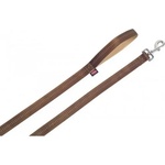 Nobby Повод за куче soft grip дължина 120 см дебелина 25 мм кафяв 78516-23