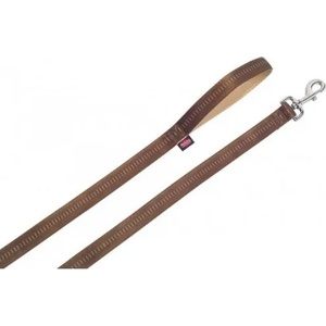 Nobby Повод за куче soft grip дължина 120 см дебелина 25 мм кафяв 78516-23
