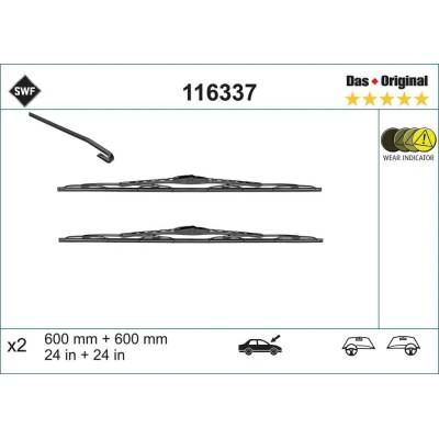SWF Das Set 600+600 mm 116337