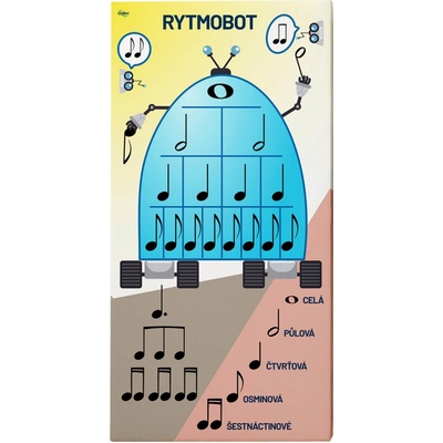 DISK Art Akustický obraz - Rytmobot (60 x 120 x 8)