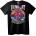 NOONEBRAND Ретро Тениска с Венонат - 2XL, Black
