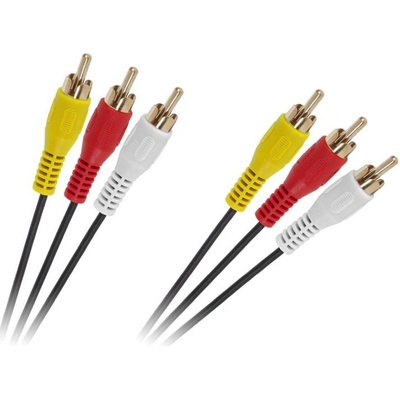 Kábel 3 x RCA - 3 x RCA 2m