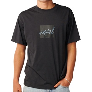 Rip Curl Мъжка тениска Rip Curl Rip Script Icon Tee T-shirt - Washed Black - размер M (217-0612-0113)