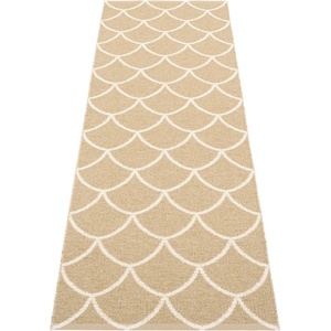 Pappelina Бежова пътека за открито и закрито 70x225 cm Kotte Sand - Pappelina (KE6G722)