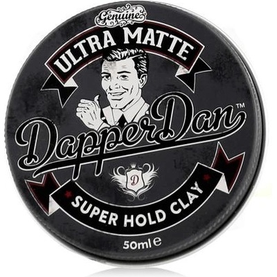 Dapper Dan Ultra Matte Clay много силна глина за коса 50 ml
