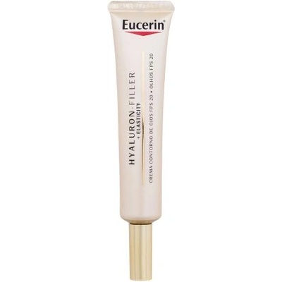 Eucerin Hyaluron-Filler + Elasticity SPF20 околоочен крем против бръчки за зряла кожа 15 ml за жени