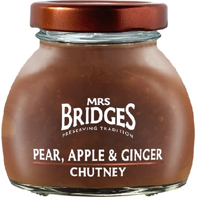 Mrs. Bridges Chutney Hruška, jablko a zázvor 100g