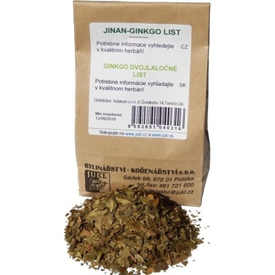 Jinan ginkgo list sypaná bylina 50 g