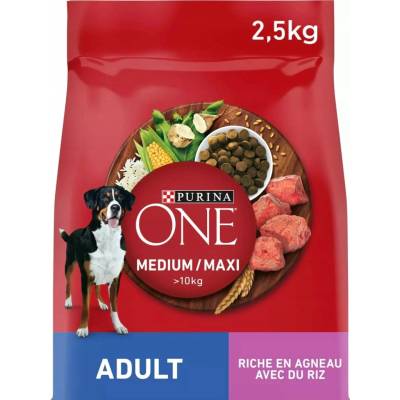 Purina One Medium/Maxi Adult Monoprotein Morčacie 2,5 kg