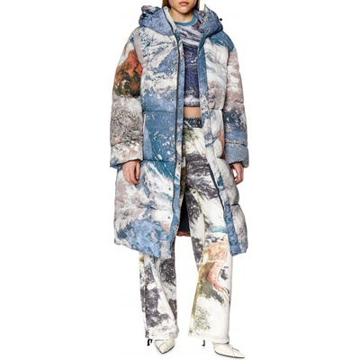 Diesel W-TAKRY-CMF JACKET BLUE