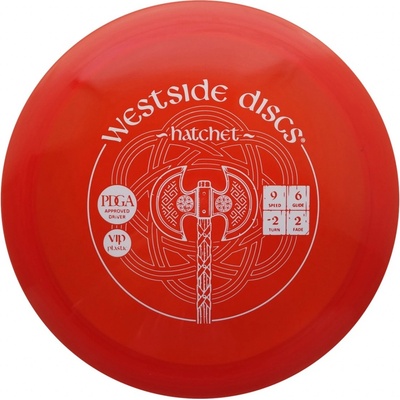 Westside Discs VIP Hatchet Červená