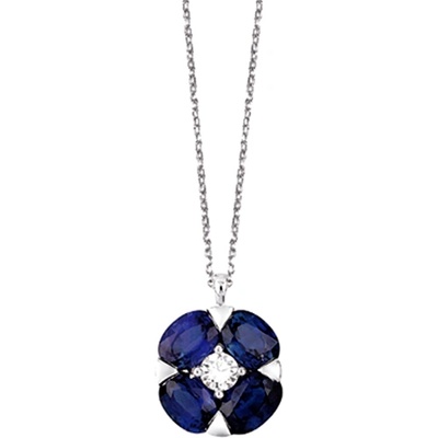 FACET Дамско колие FACET - P0107040-blue (P0107040-blue)