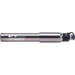 CTM Мини помпа за велосипед ctm straw - 150 psi, металик сива