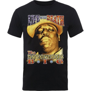 ROCK OFF мъжка тениска Notorious B. I. G. - Life After Death with Back Printing - BILMAR00057