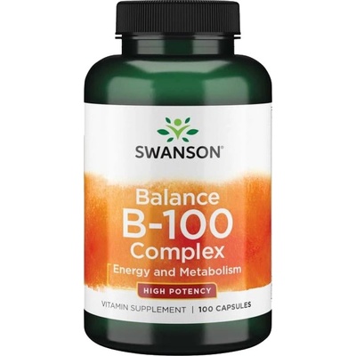 Swanson Balance B-100 Complex Vysoko potentný 100 kapsúl