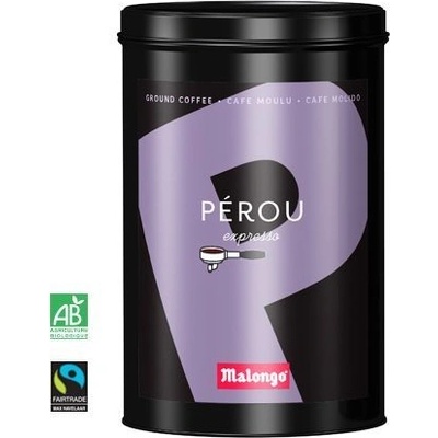 Malongo Perou Espresso BIO Fairtrade mletá 250 g