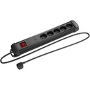 Lanberg 5 Plug 1,5 m Switch (SP1-05E-0150-BK)